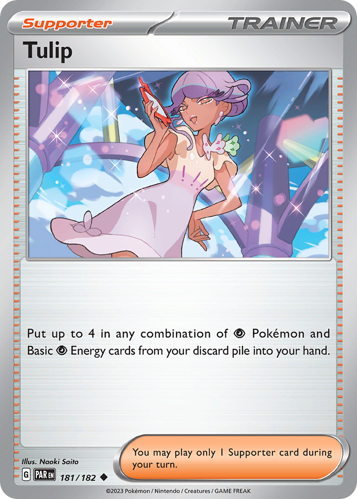 Tulip card front
