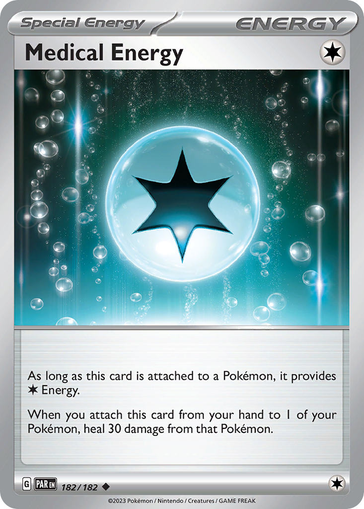 Medical Energy card front