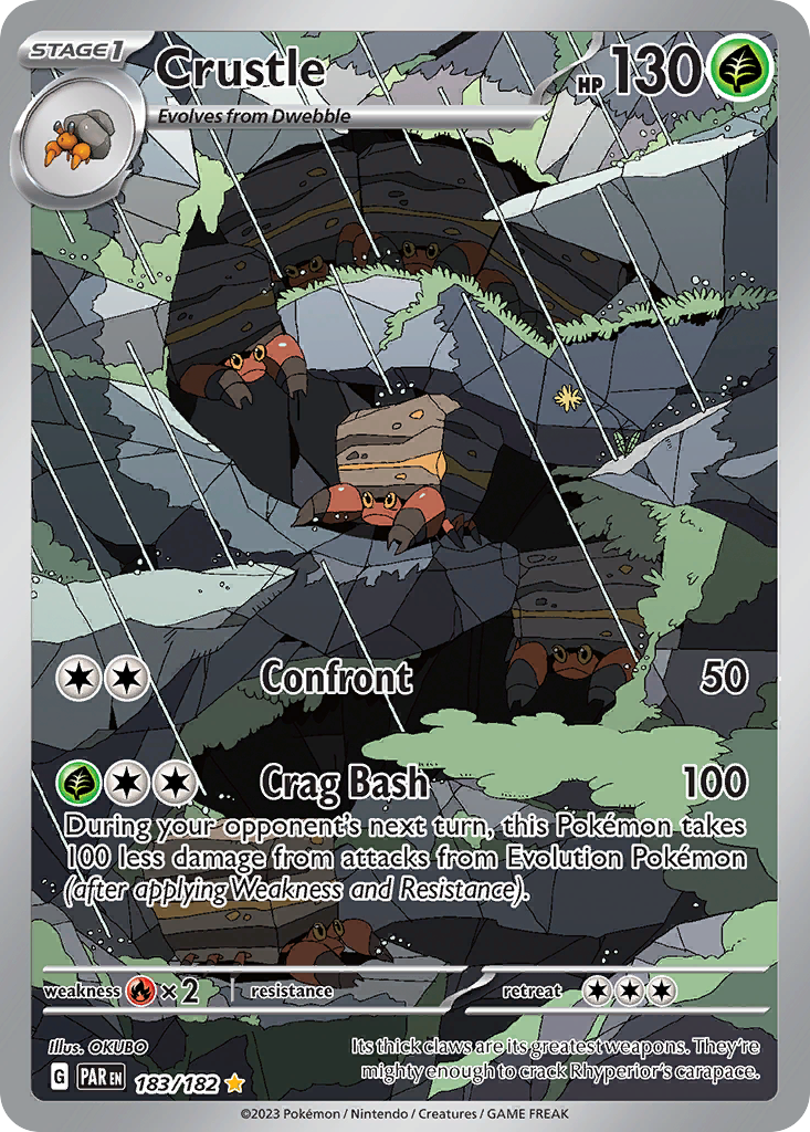 Crustle card front