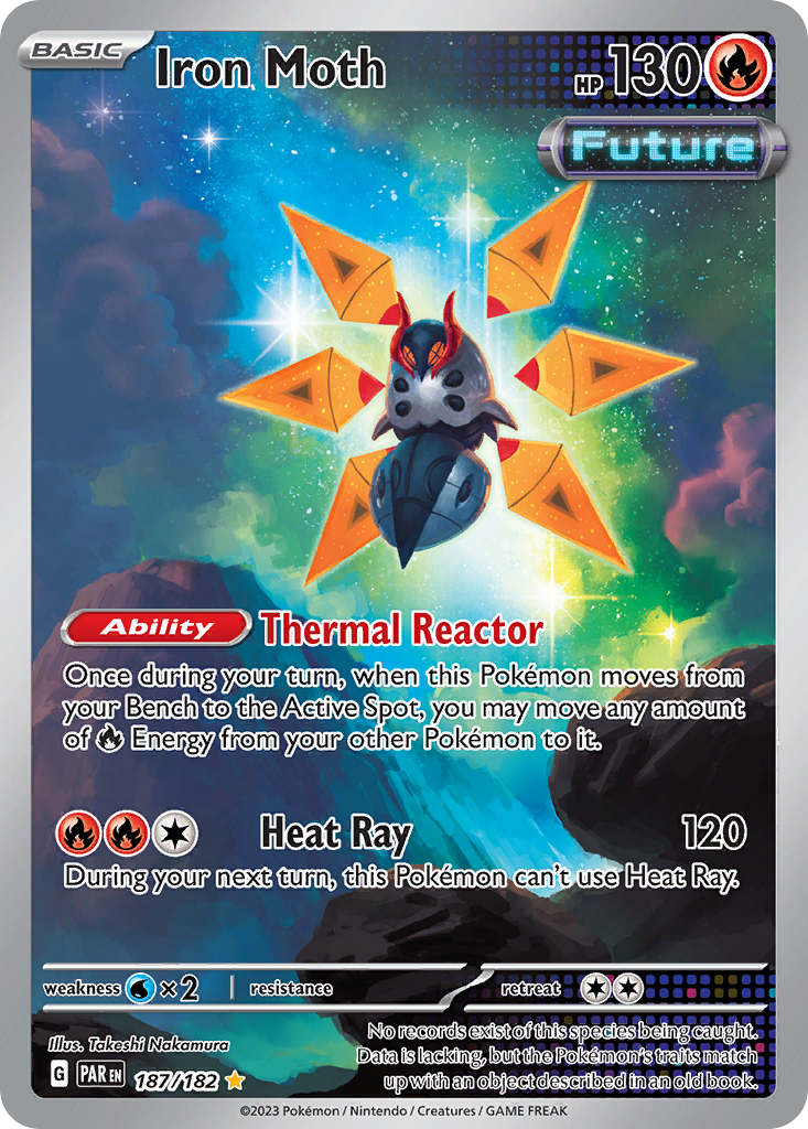 Iron Moth card front