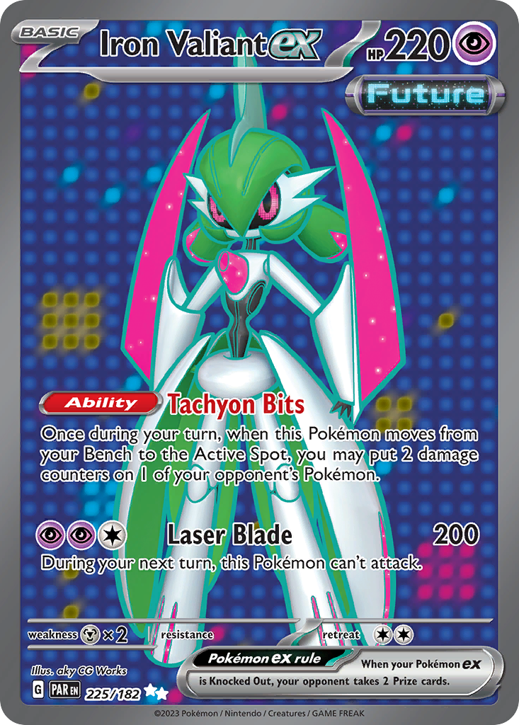Iron Valiant ex card front