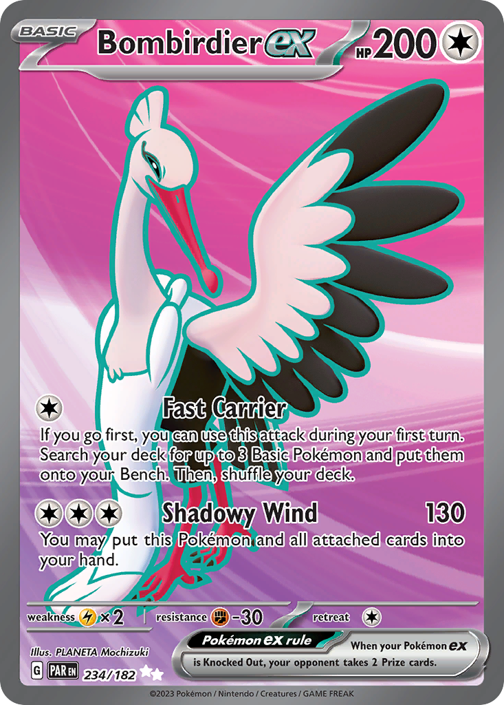 Bombirdier ex card front