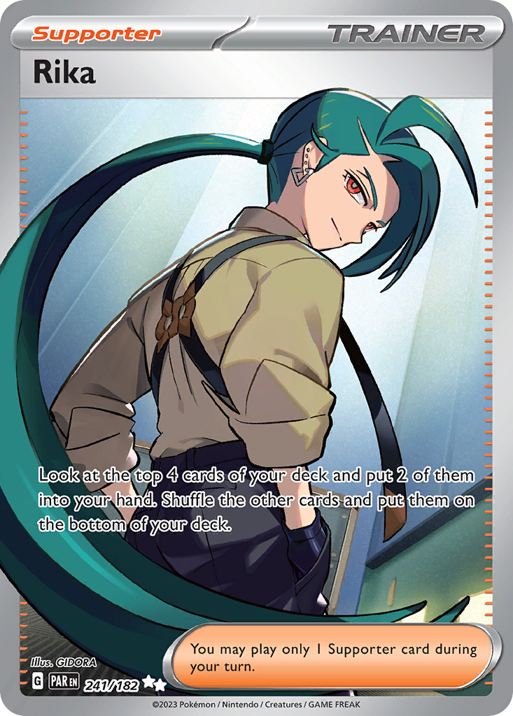 Rika card front