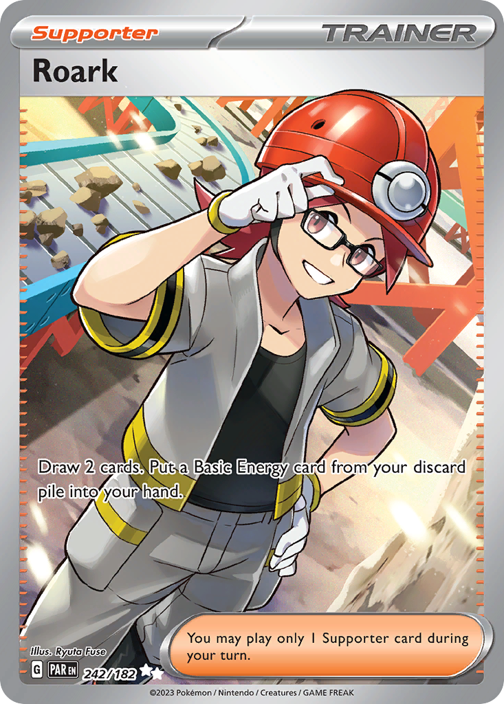 Roark card front