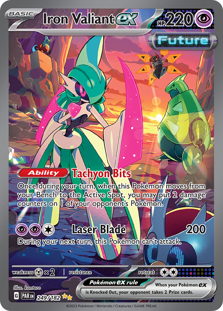 Iron Valiant ex card front