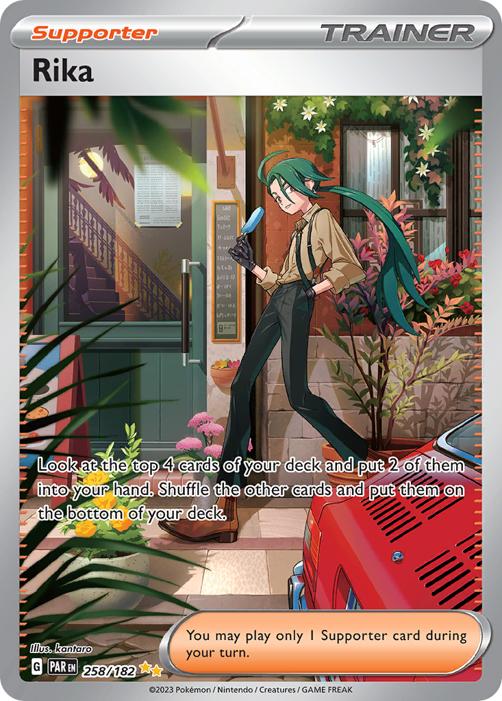 Rika card front
