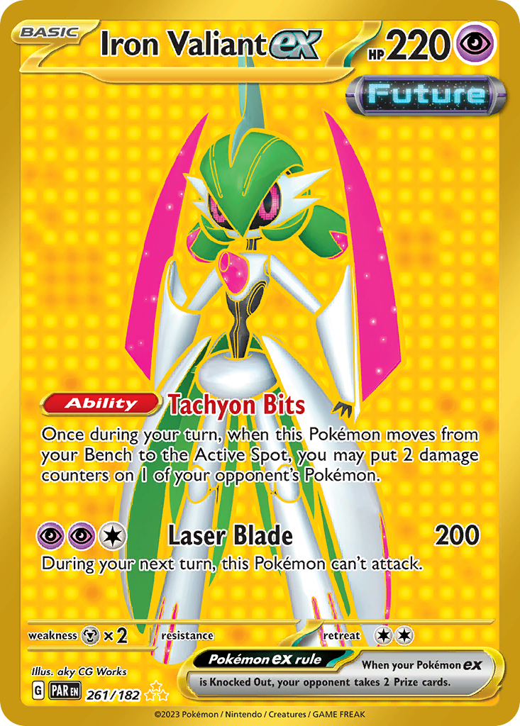 Iron Valiant ex card front