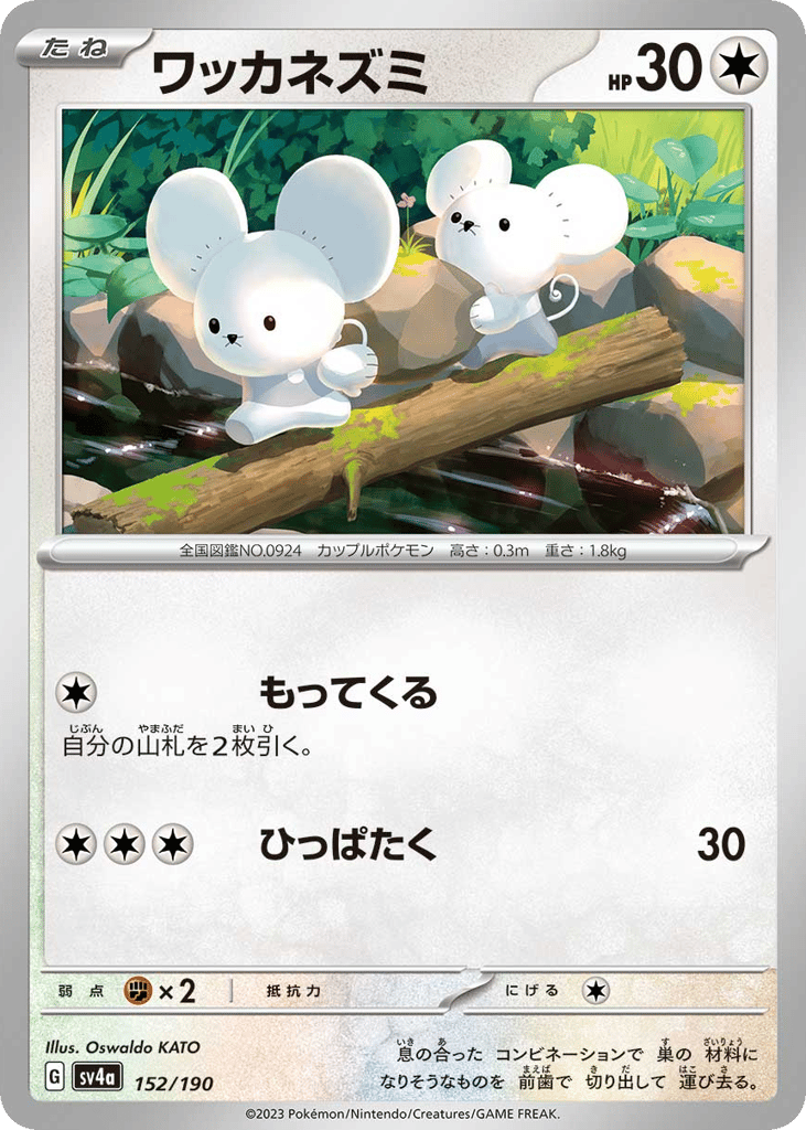 ワッカネズミ card front