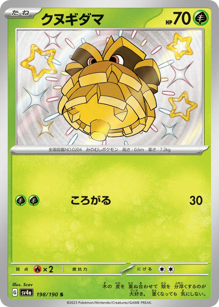 クヌギダマ card front