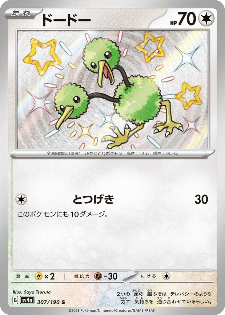 ドードー card front