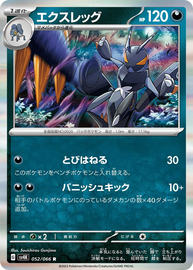 エクスレッグ card front