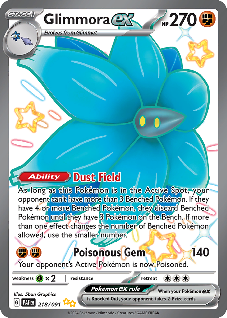 Glimmora ex card front