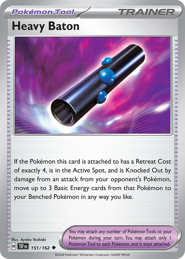 Heavy Baton card front