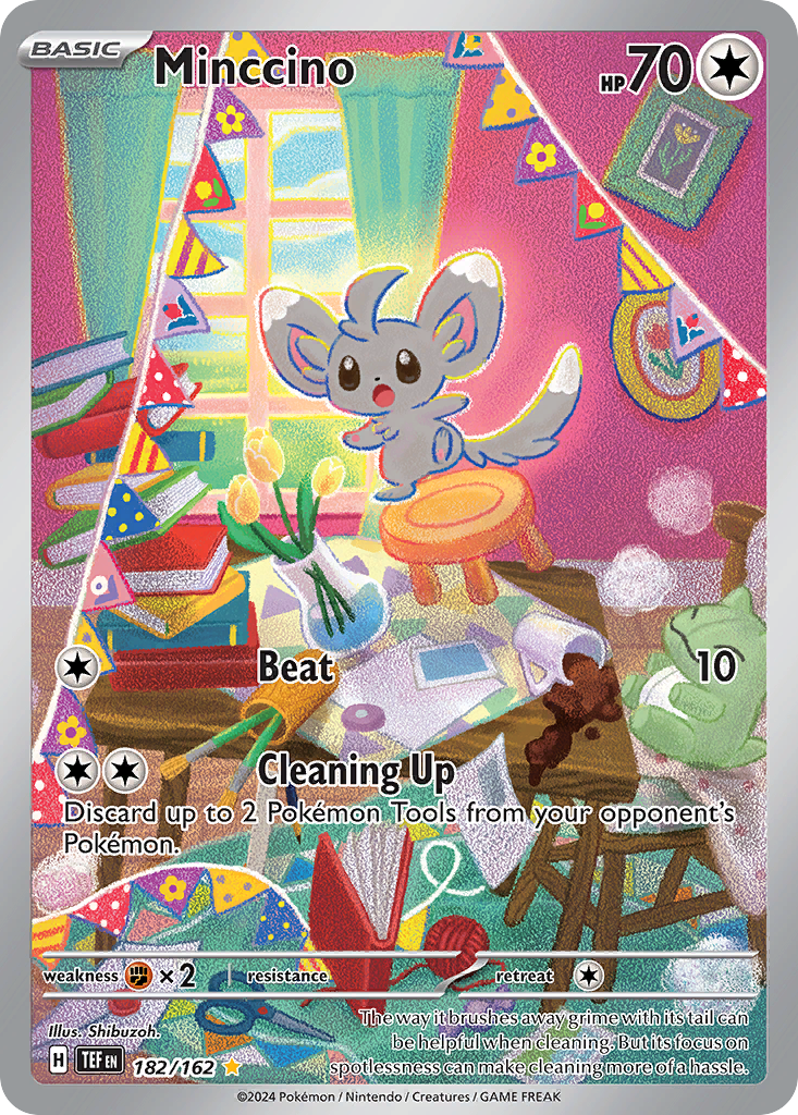 Minccino card front