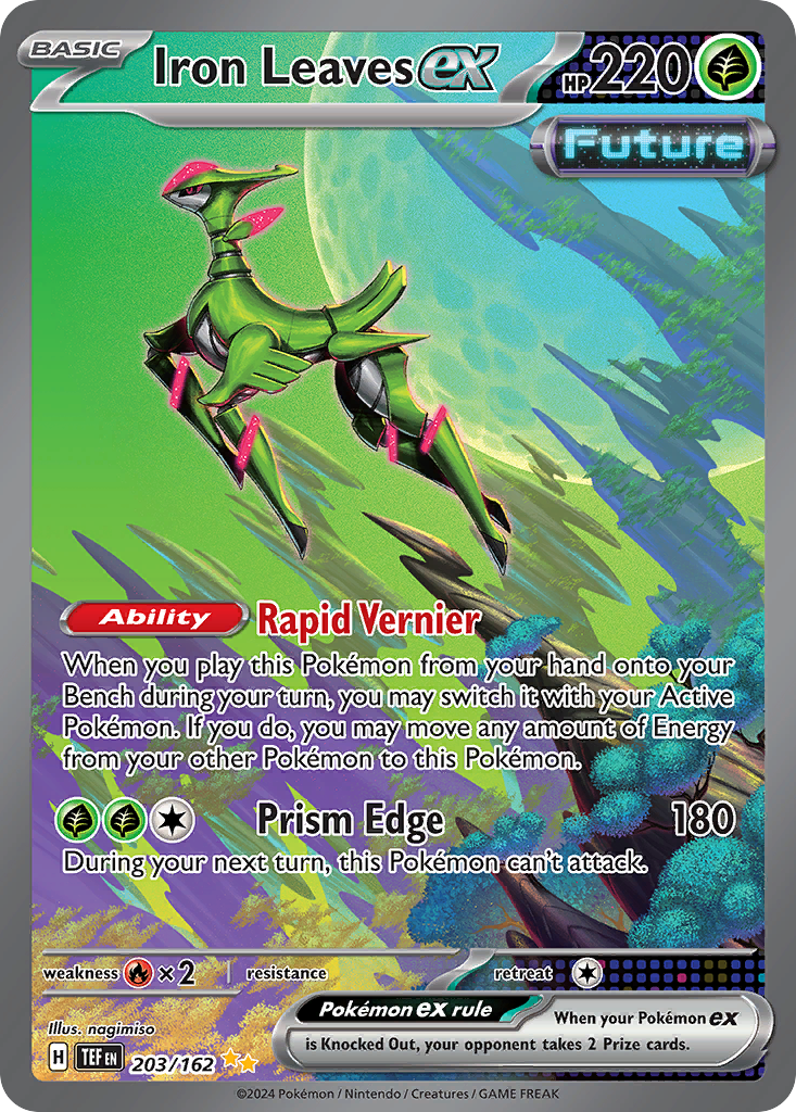 Iron Leaves ex card front