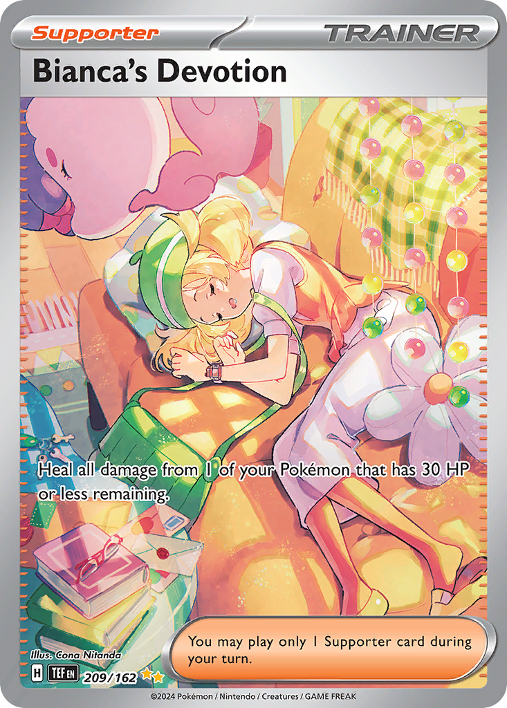 Bianca's Devotion card front
