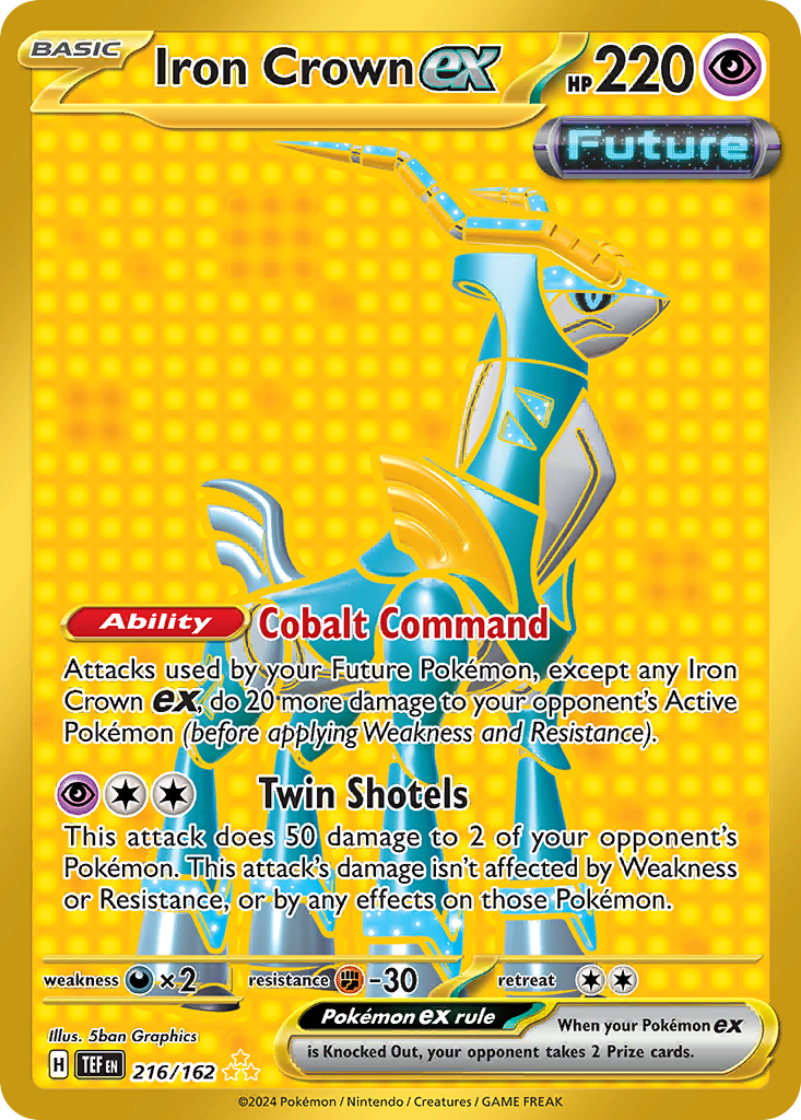 Iron Crown ex card front