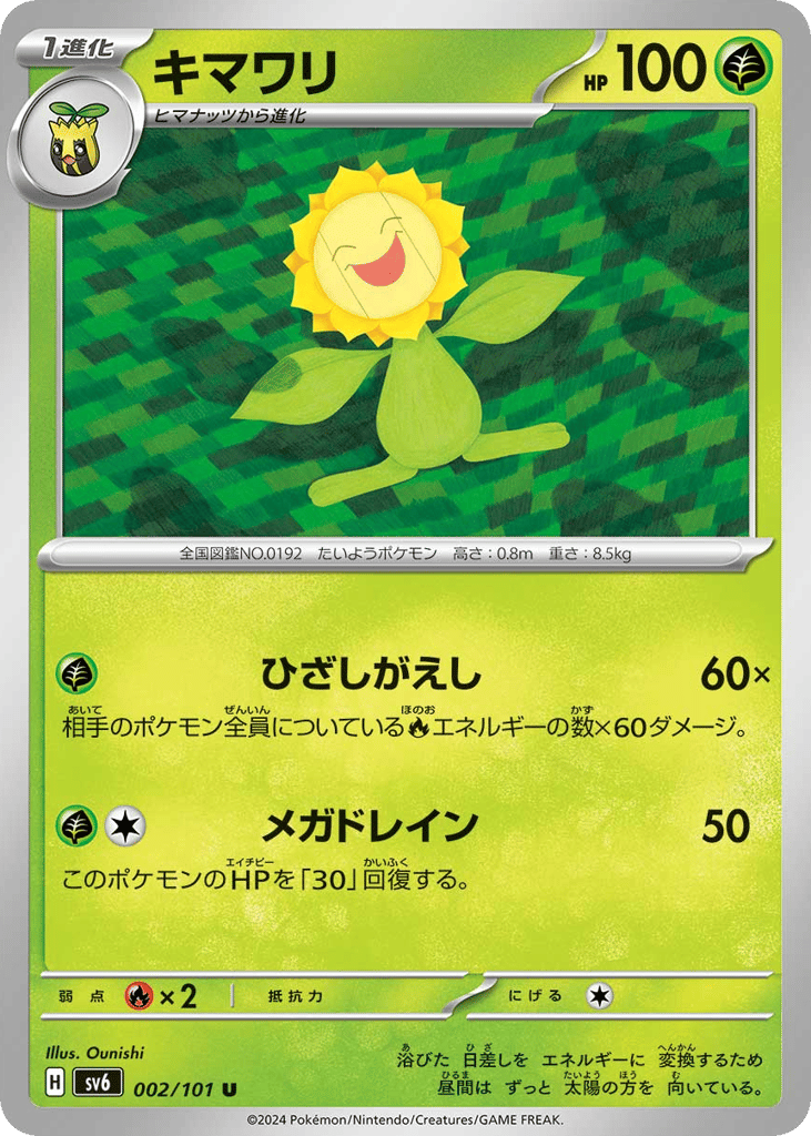 キマワリ card front