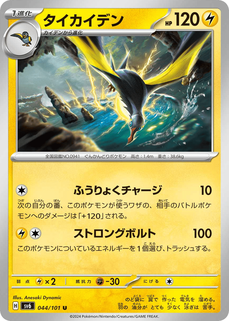 タイカイデン card front
