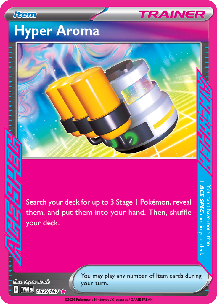 Hyper Aroma card front
