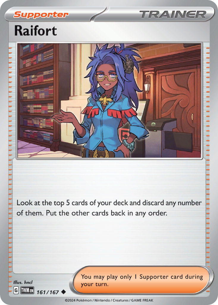 Raifort card front