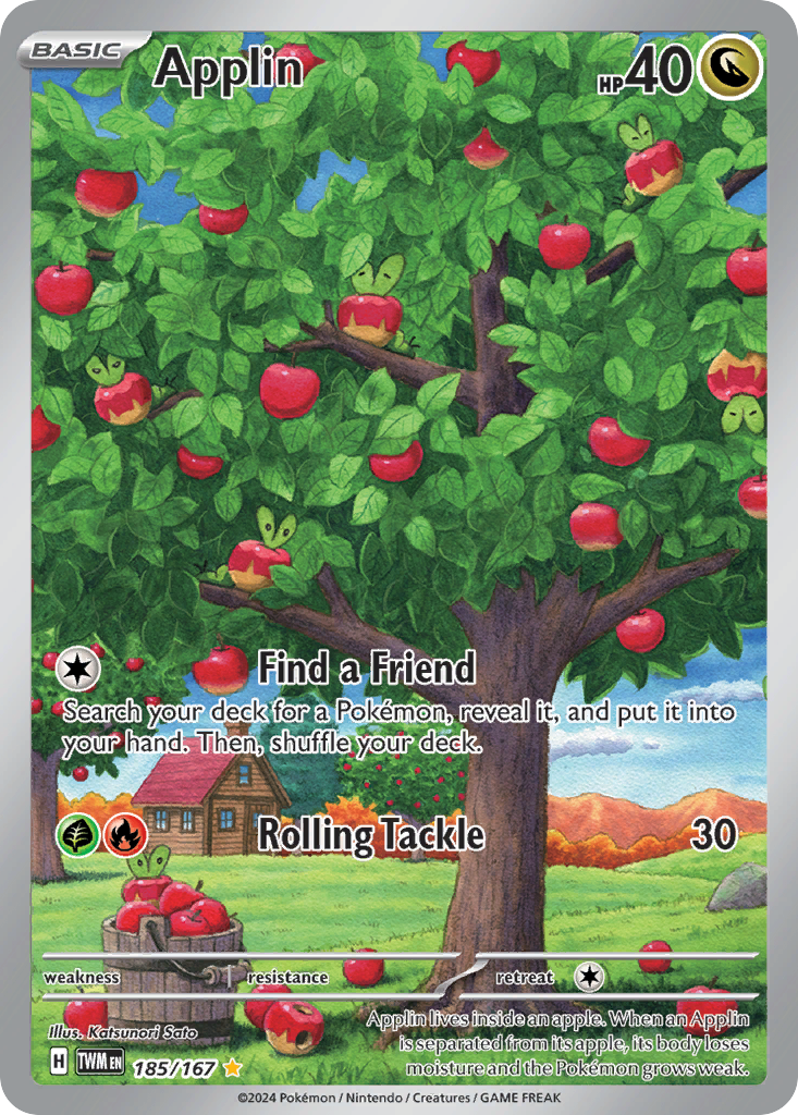 Applin card front