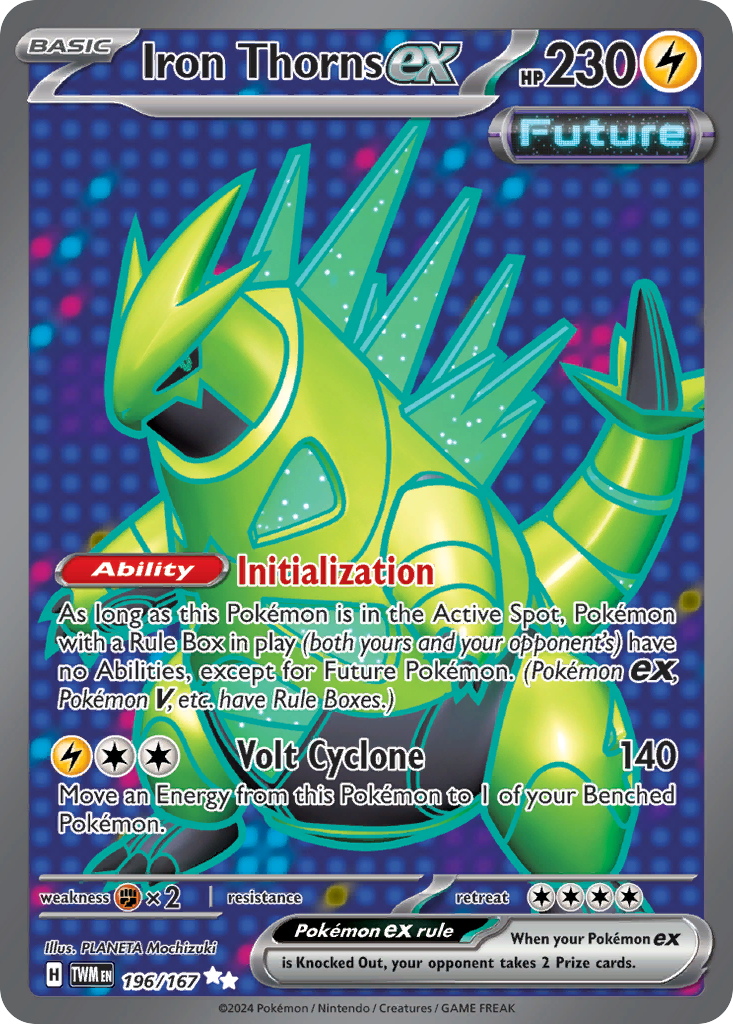 Iron Thorns ex card front