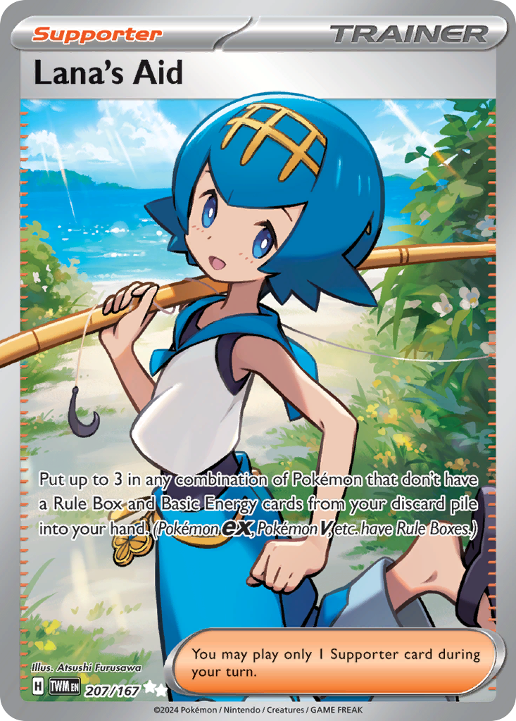 Lana's Aid card front