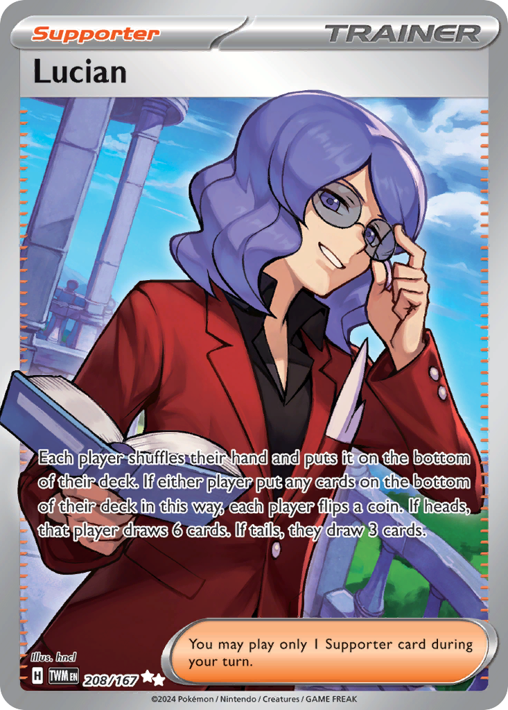 Lucian card front