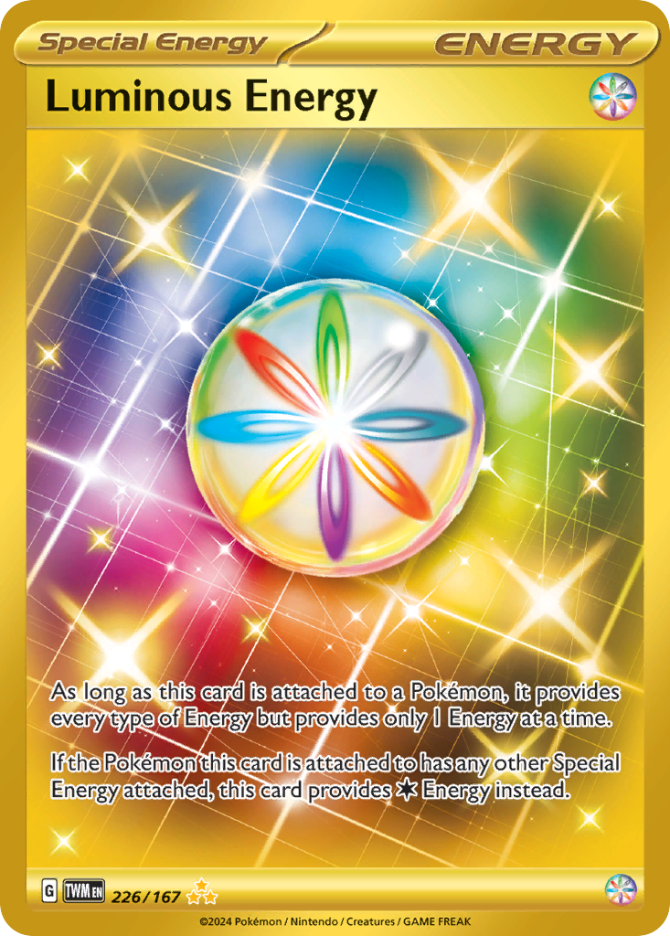 Luminous Energy card front