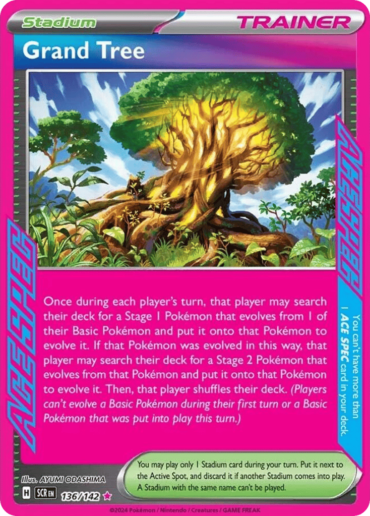 Grand Tree card front