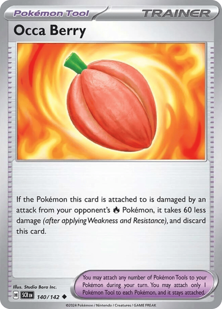 Occa Berry card front