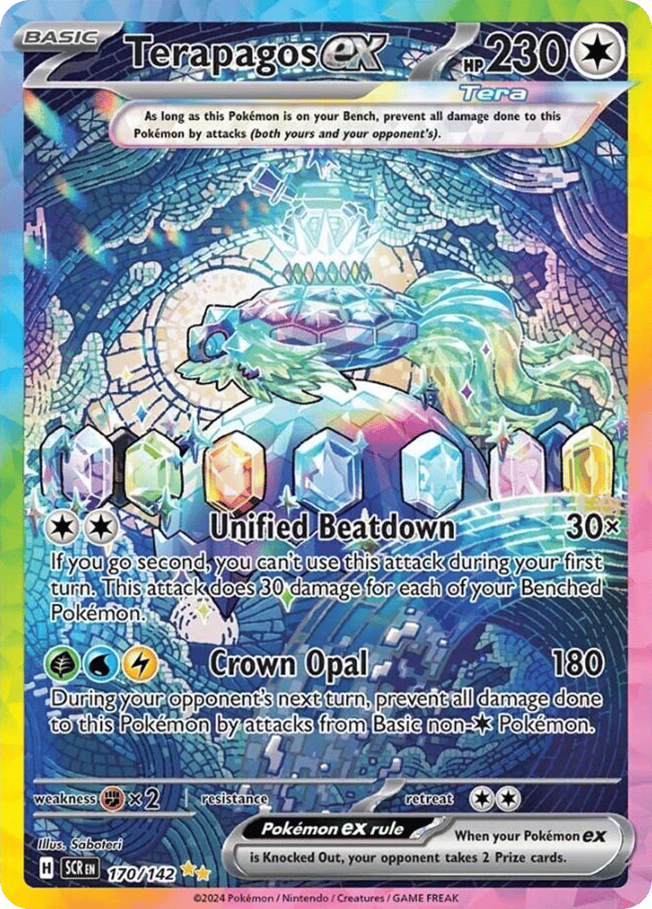 Terapagos ex card front