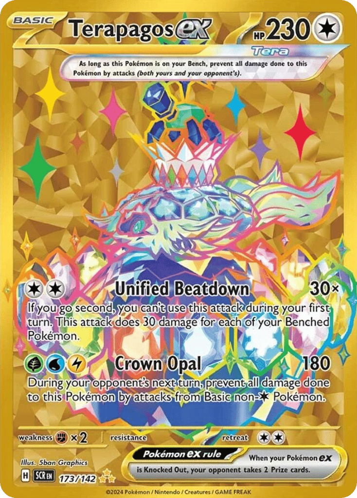 Terapagos ex card front