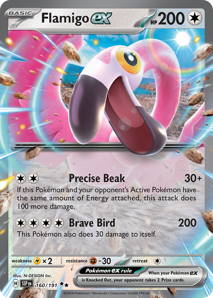 Flamigo ex card front