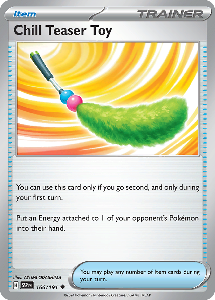 Chill Teaser Toy card front