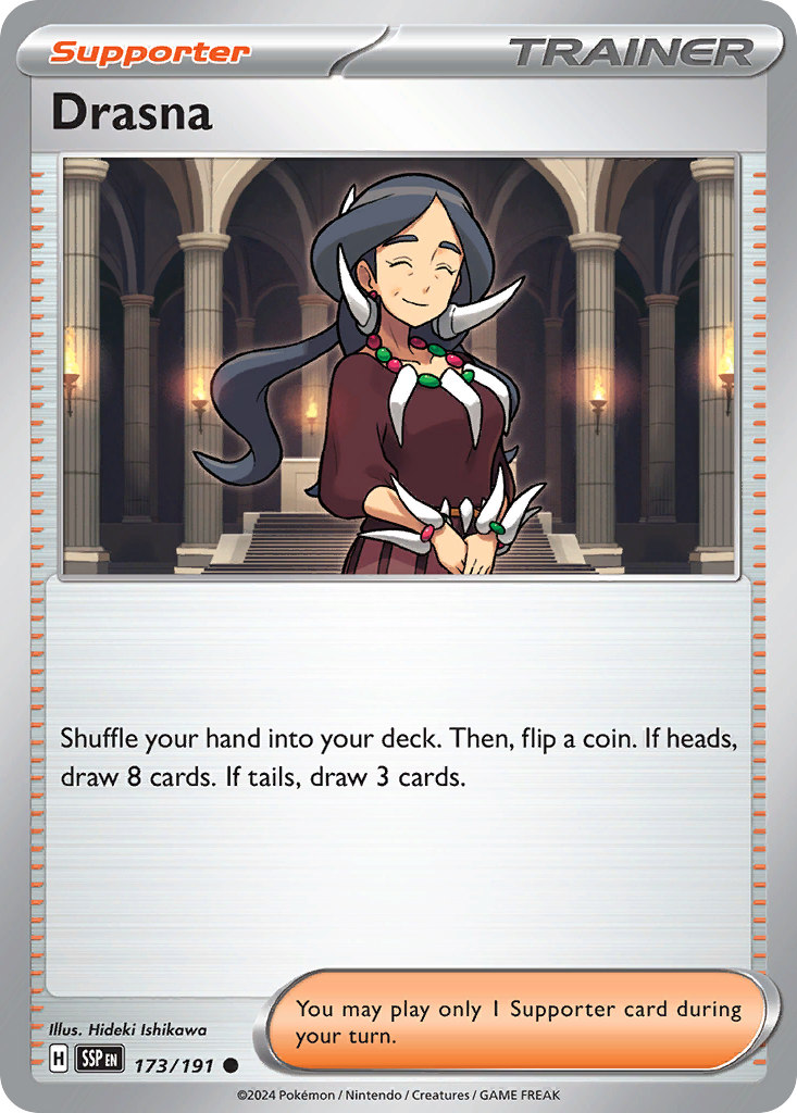 Drasna card front