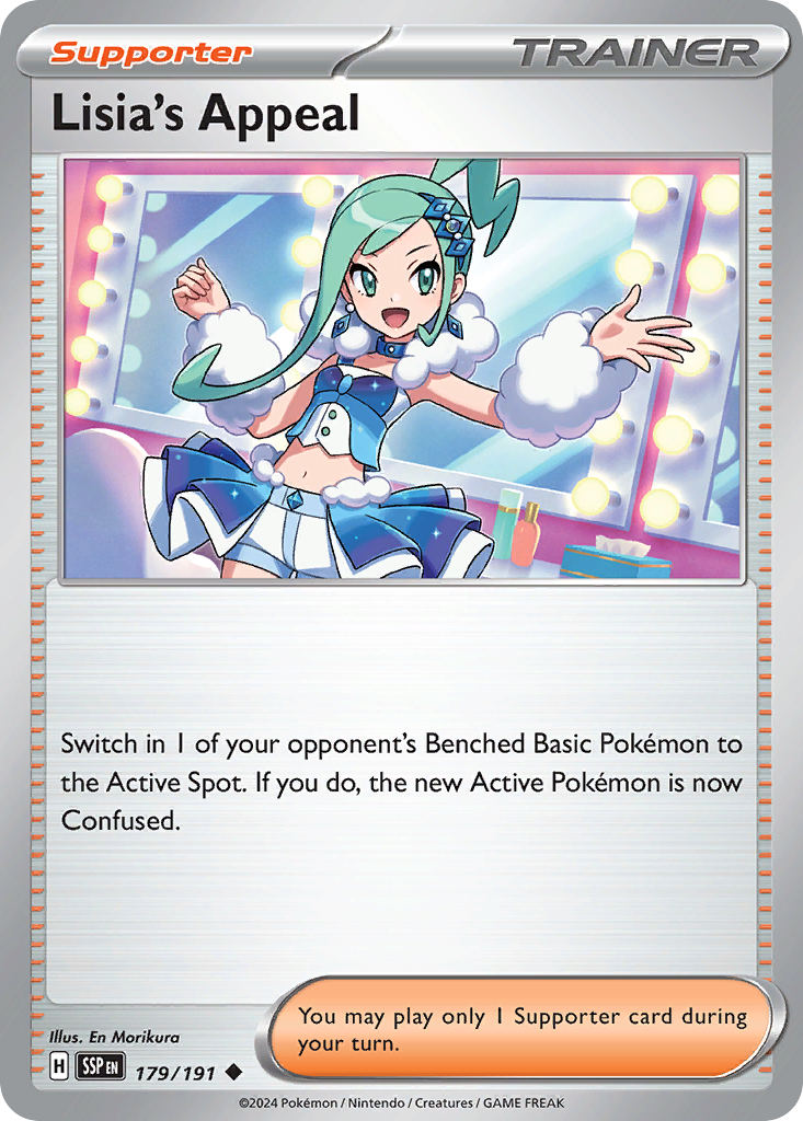 Lisia's Appeal card front