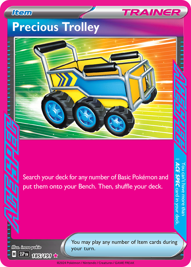 Precious Trolley card front