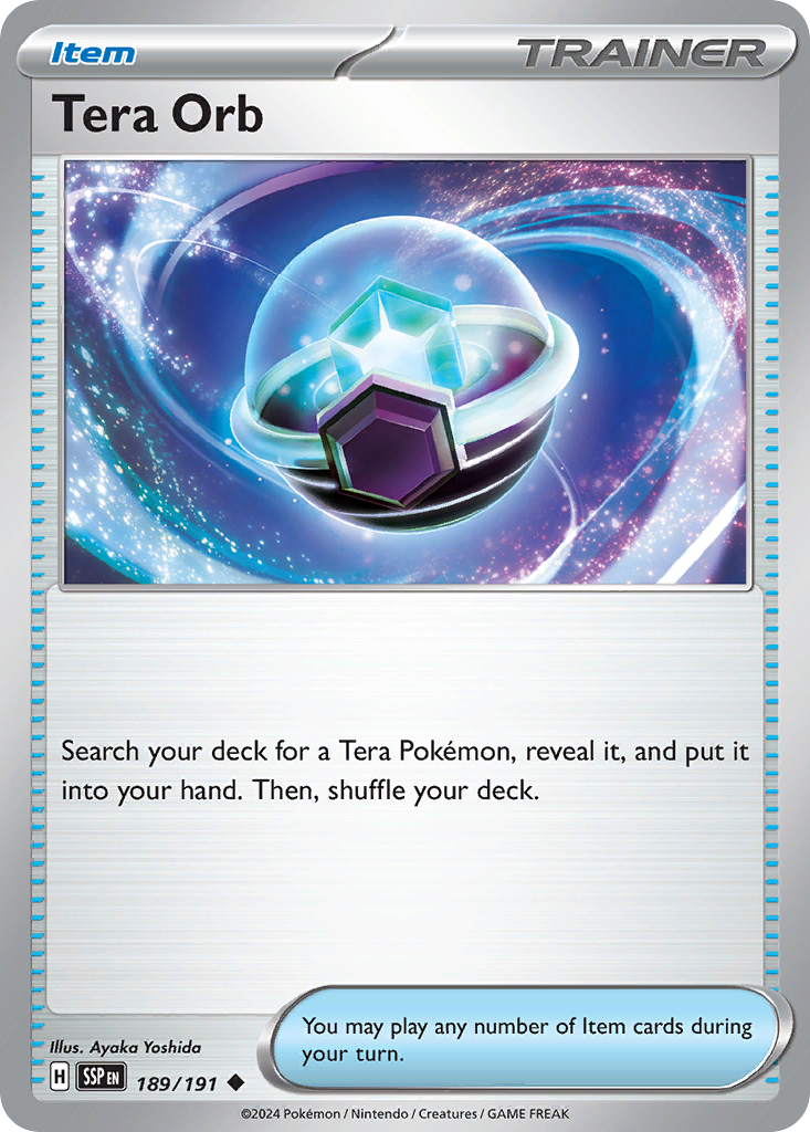 Tera Orb card front