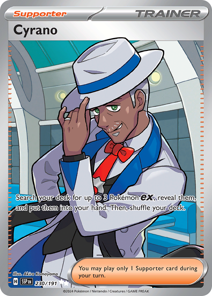 Cyrano card front