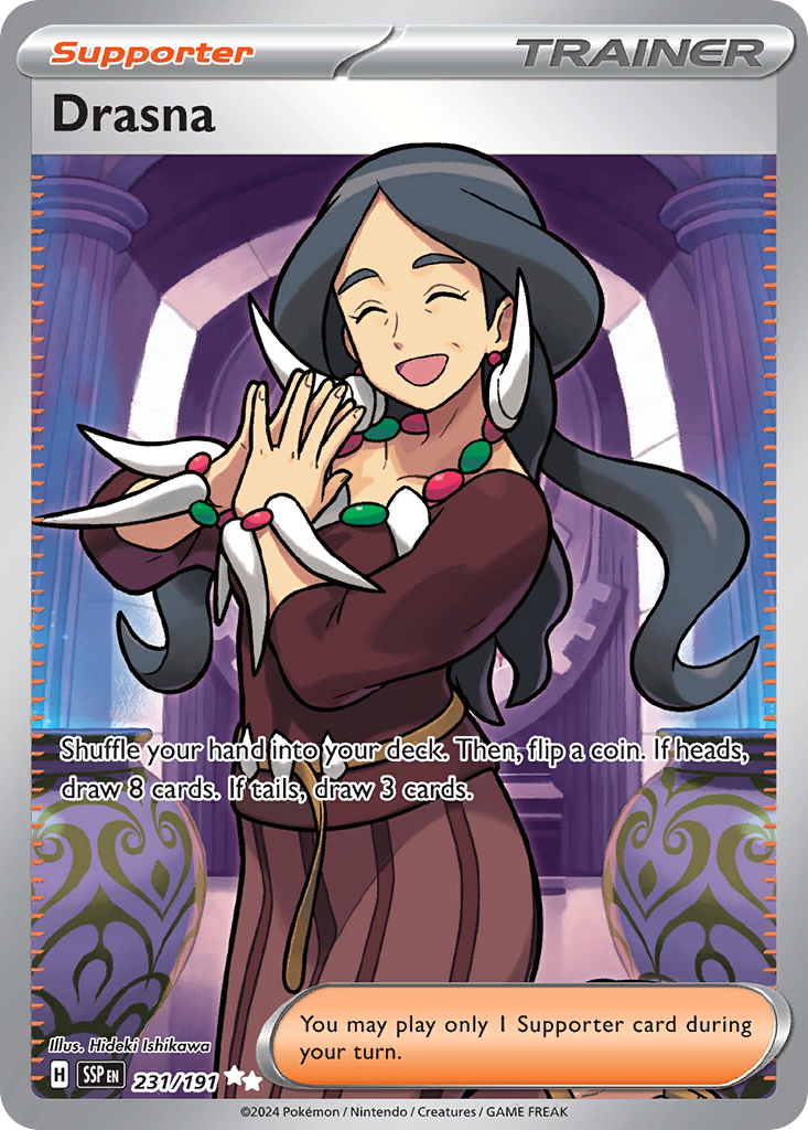 Drasna card front