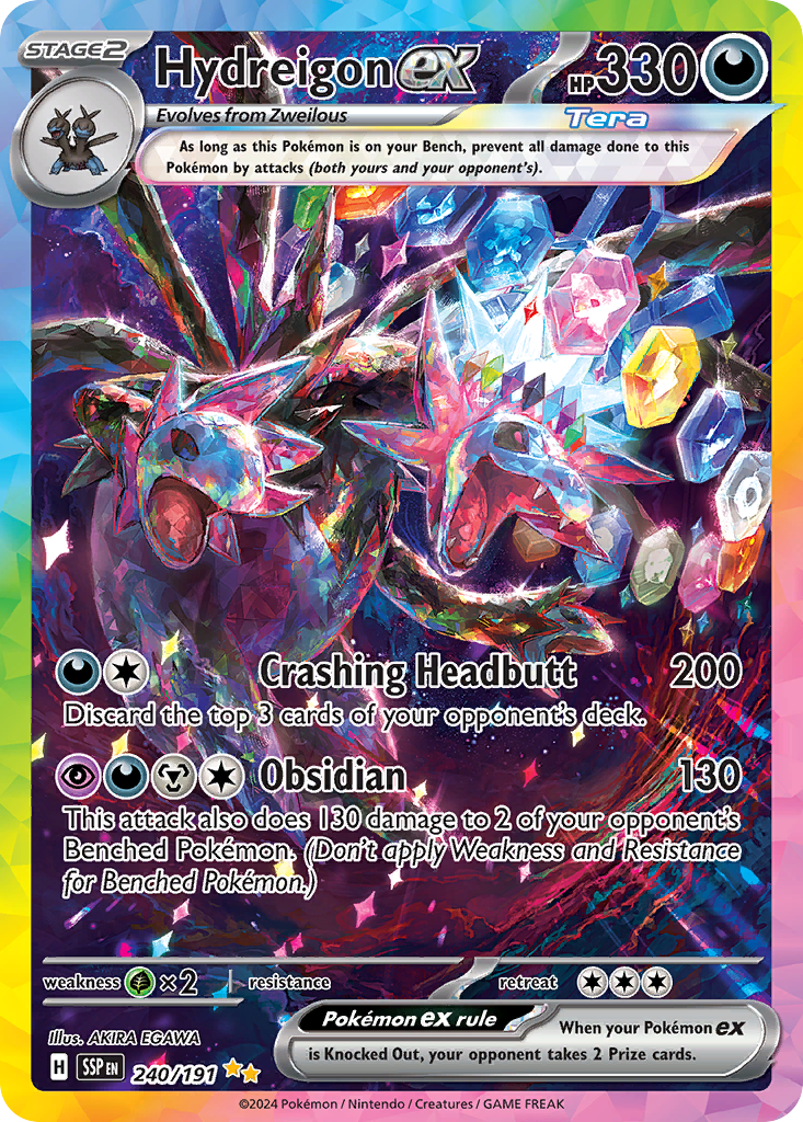 Hydreigon ex card front