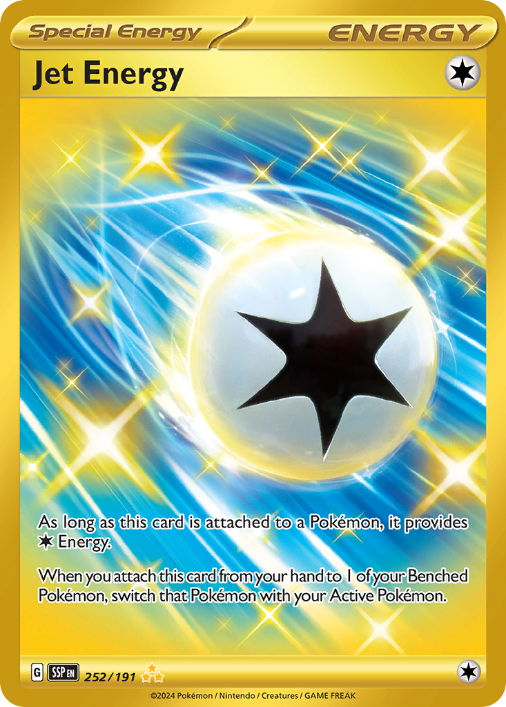 Jet Energy card front