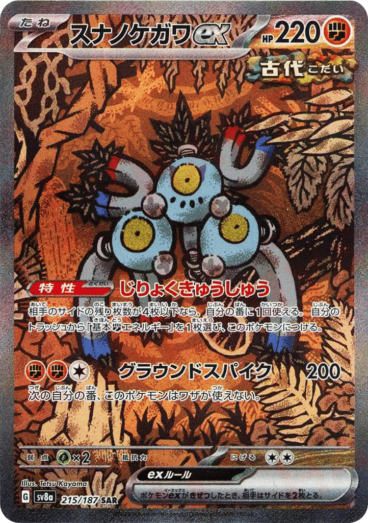 スナノケガワex card front