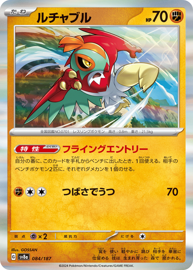 ルチャブル card front
