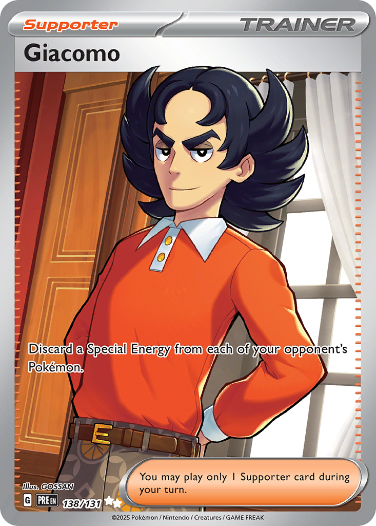 Giacomo card front