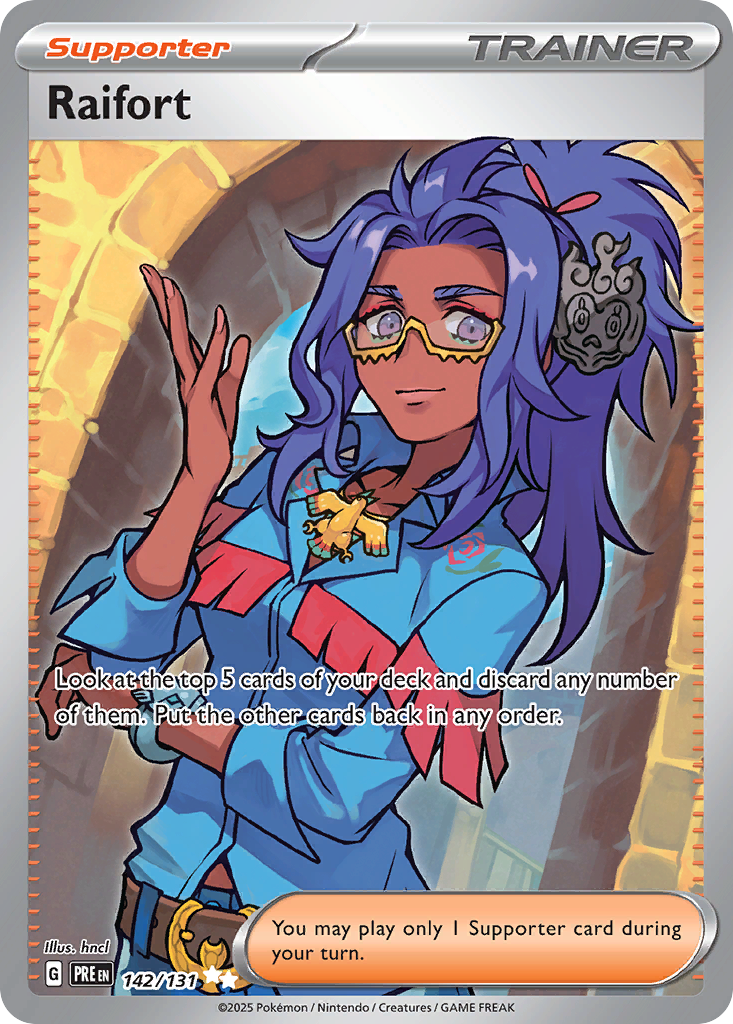 Raifort card front