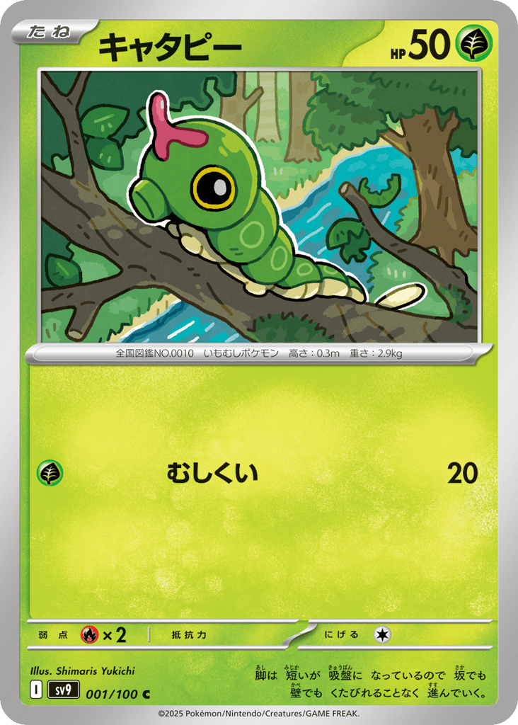 キャタピー card front
