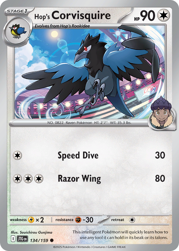 Hop's Corvisquire card front